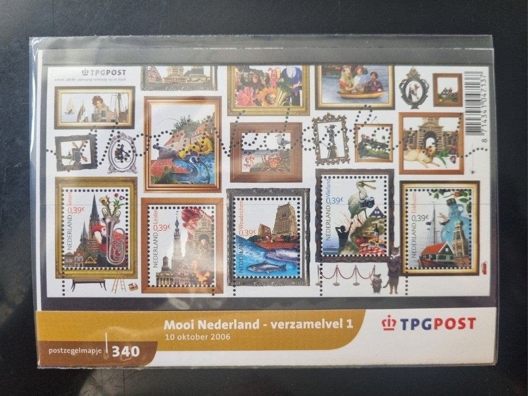 Postzegelmapje 340, Mooi Nederland verzamelvel 1, 2006, Ophalen of Verzenden