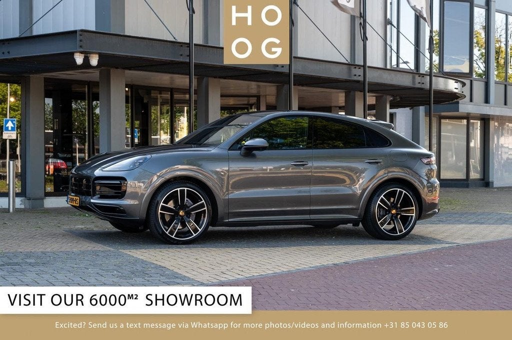 Porsche Cayenne Coupé 3.0 E-Hybrid SportDesign (bj 2022), Auto's, Porsche, Automaat, Cayenne, Gebruikt, 2995 cc