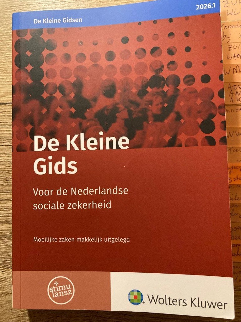 De Kleine Gids voor de Nederlandse sociale zekerheid 2026.1, Ophalen of Verzenden, Alpha, Zo goed als nieuw
