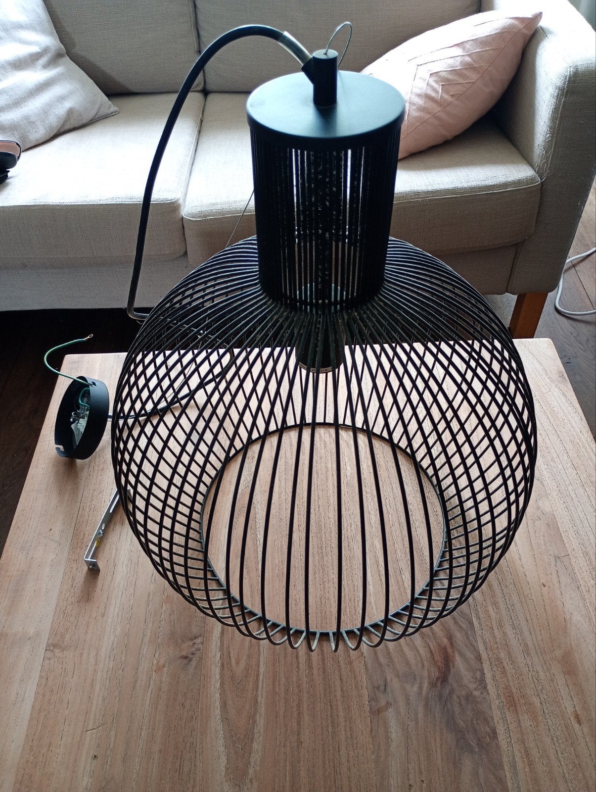 Hanglamp te koop, Huis en Inrichting, Ophalen of Verzenden, Minder dan 50 cm