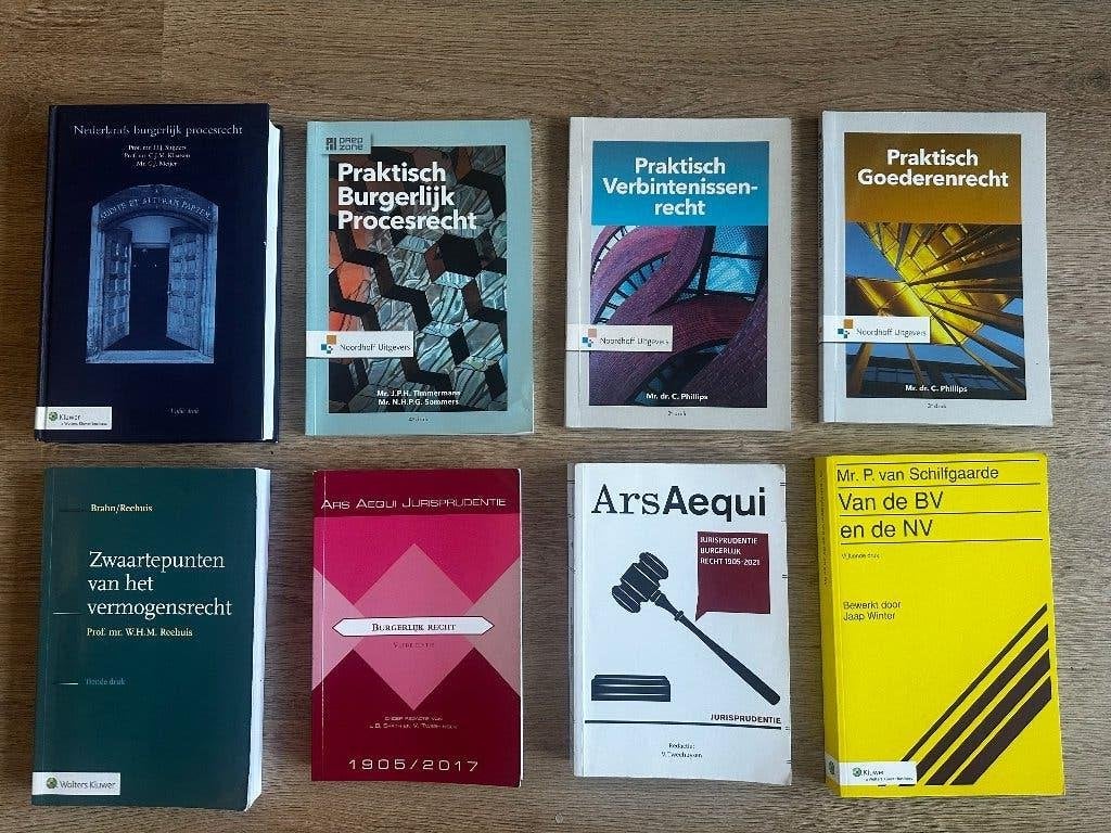 Verschillende boeken rechten - Radboud Rechtsgeleerdheid, Ophalen of Verzenden, Alpha, Zo goed als nieuw, WO