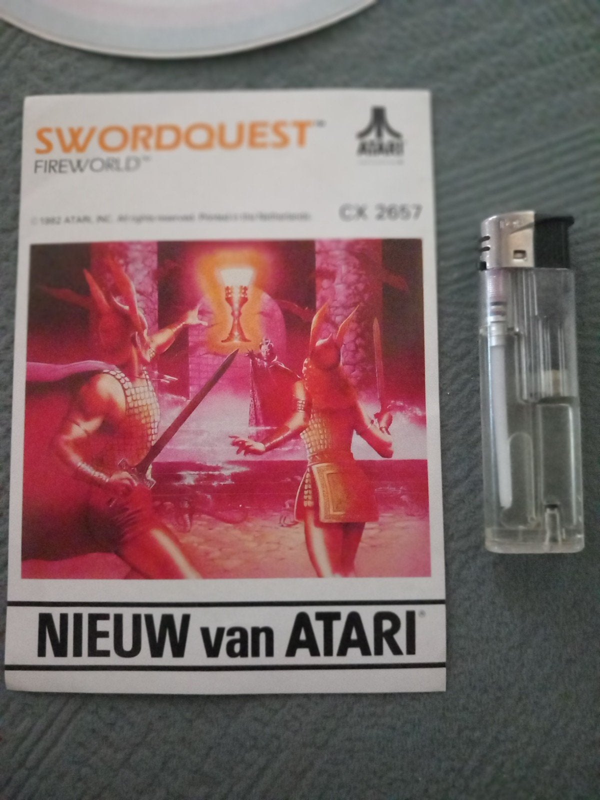 swordquest fireworld Atari, amica CD35tm Commodore stickers, Verzamelen, Ophalen of Verzenden, Gebruikt