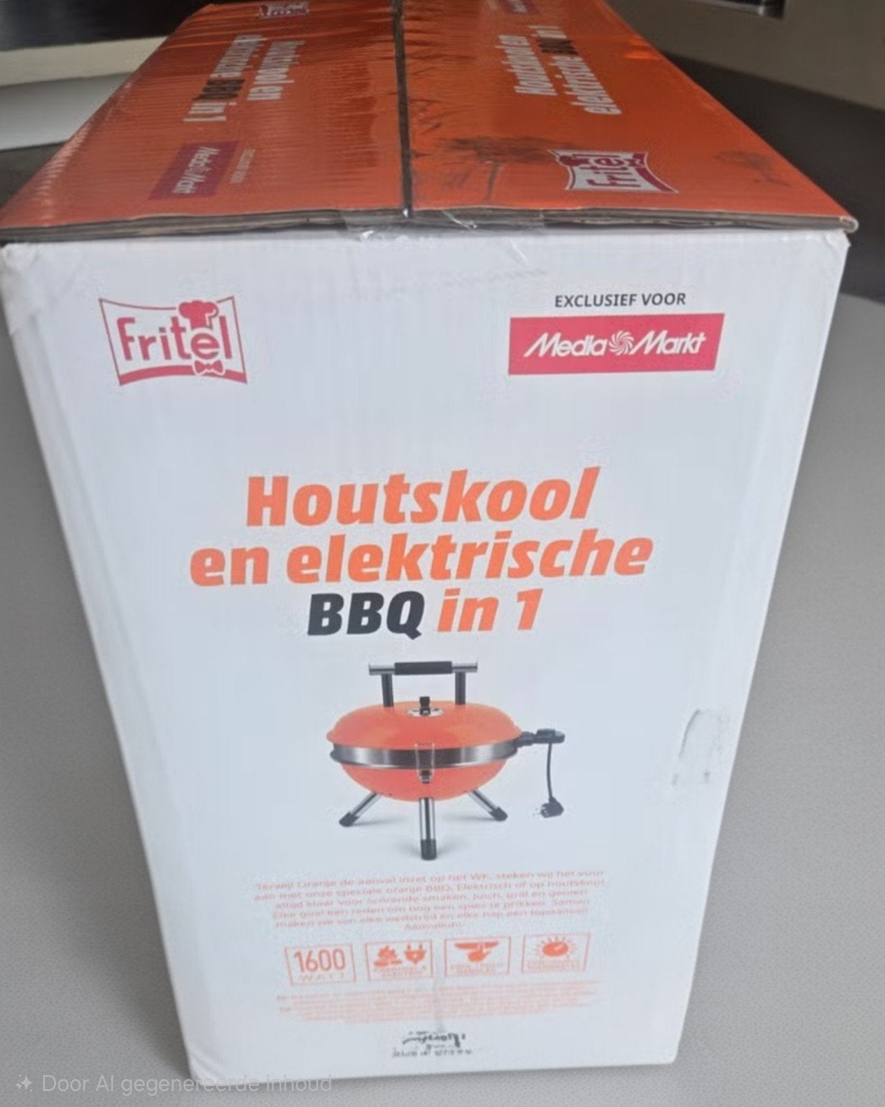Nieuwe Oranje BBQ: Kolen & Elektrisch - Ongeopend!, Ophalen of Verzenden