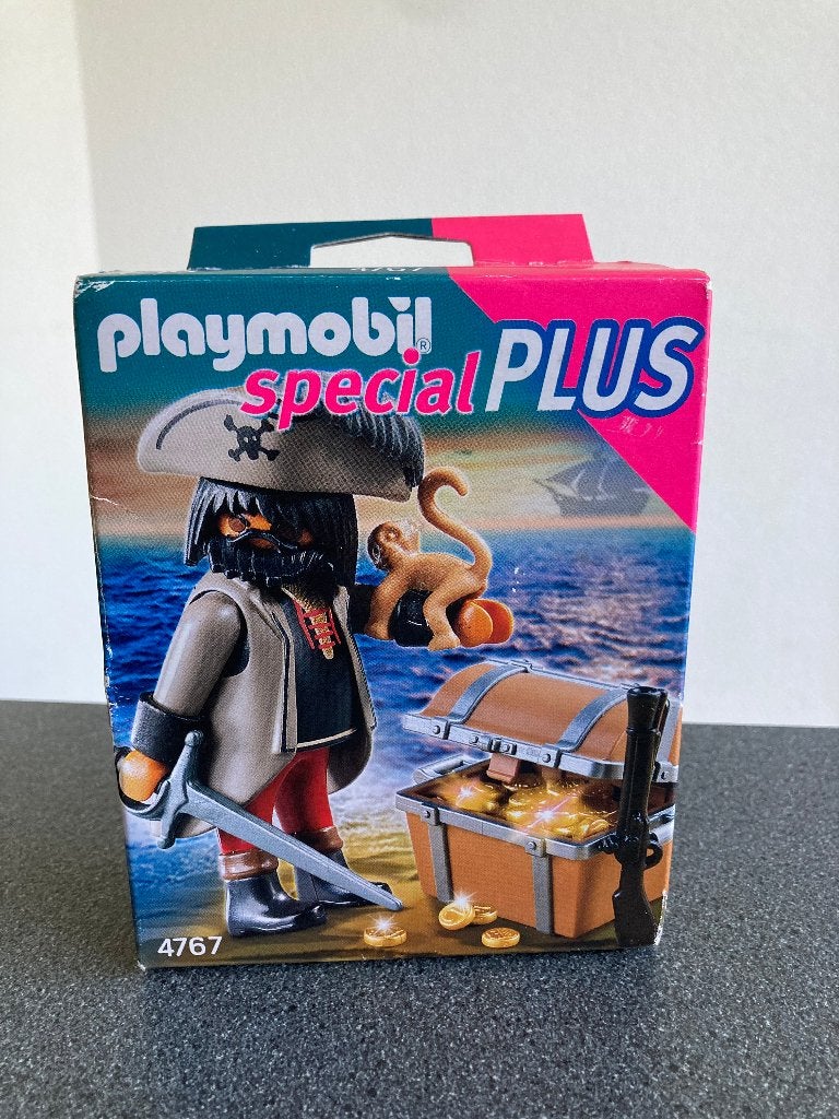 Playmobil Special Plus 4767 Piraat met schatkist NIEUW, Ophalen of Verzenden, Nieuw, Complete set