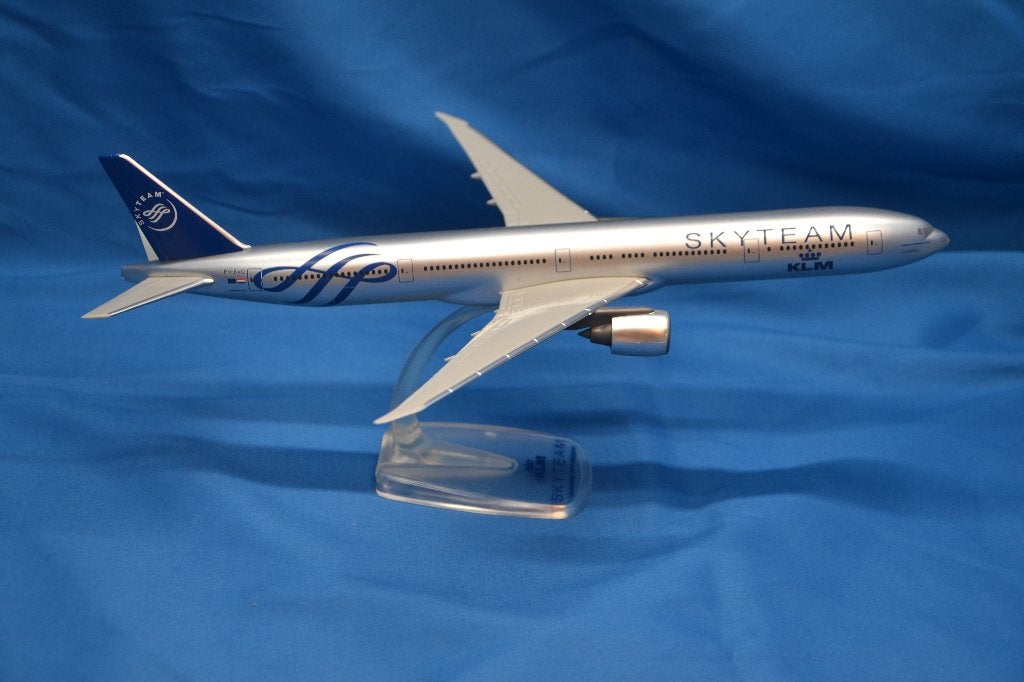 Boeing B777-300ER KLM Skyteam (nieuw), Overige merken, 1:200 of kleiner, ., Nieuw