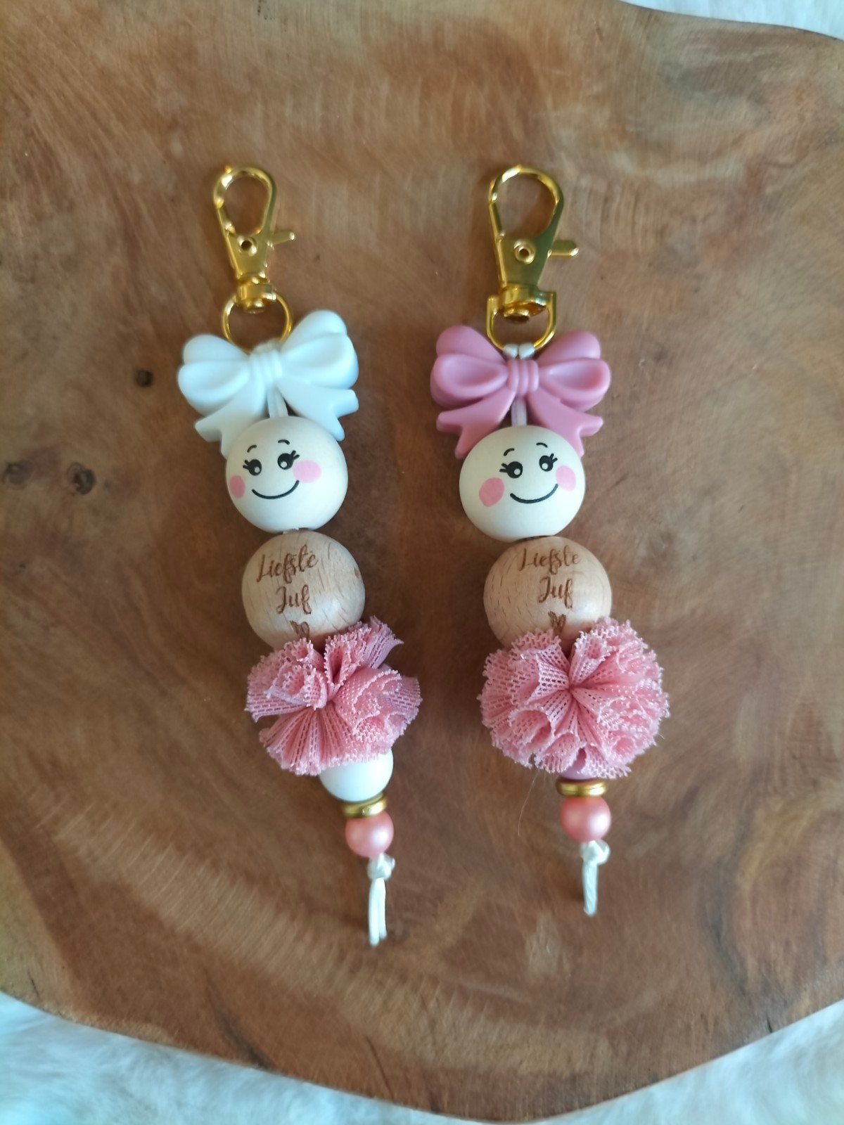 Nieuw • juf cadeautje • Sleutelhanger liefste juf, Verzenden, Nieuw, Saluty's kinder- en kraamcadeaus, Info@salutys.nl