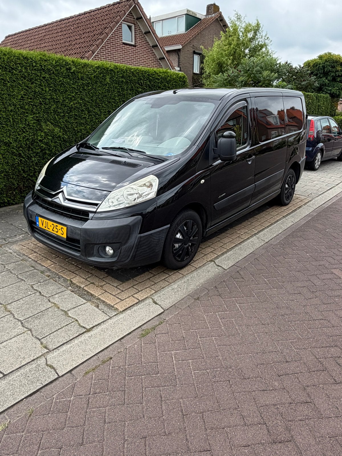Citroën jumpy 2008 Zwart, Auto's, Voorwielaandrijving, Stof, 1649 kg, Citroën