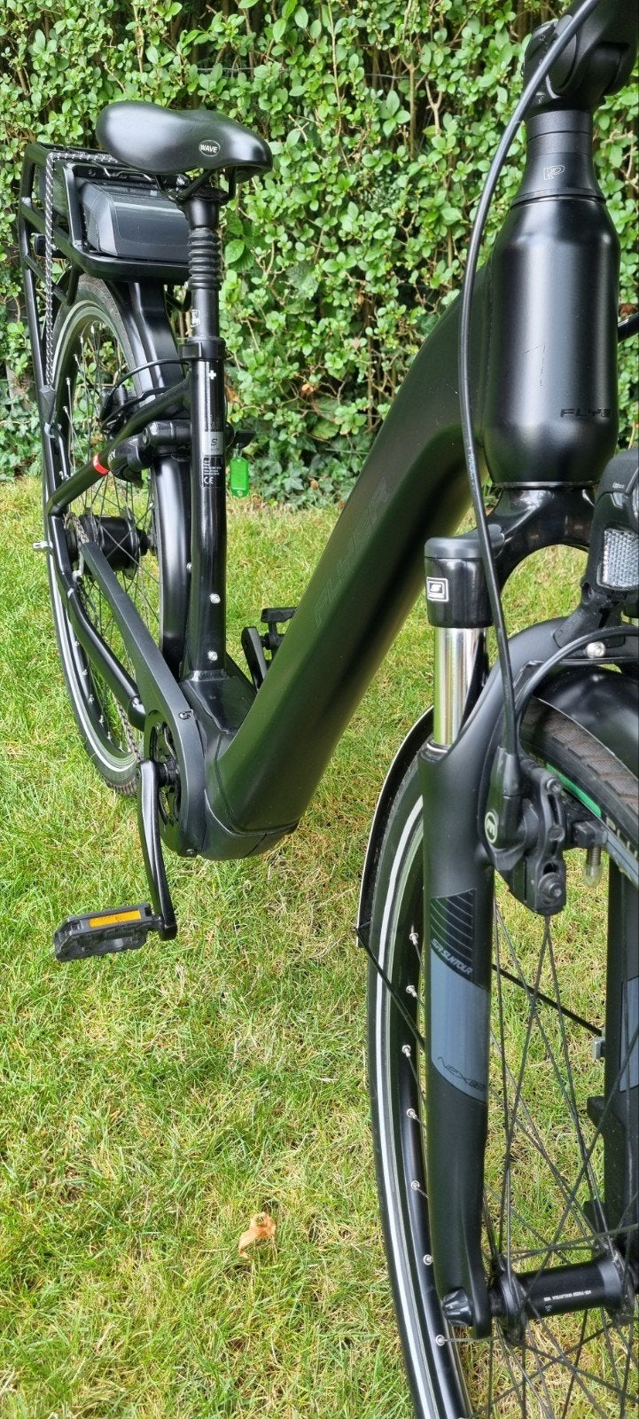 Zgan  fiets electrisch maat S /45cm zwart., Fietsen en Brommers, Fietsen | Dames | Damesfietsen, Versnellingen, Zo goed als nieuw