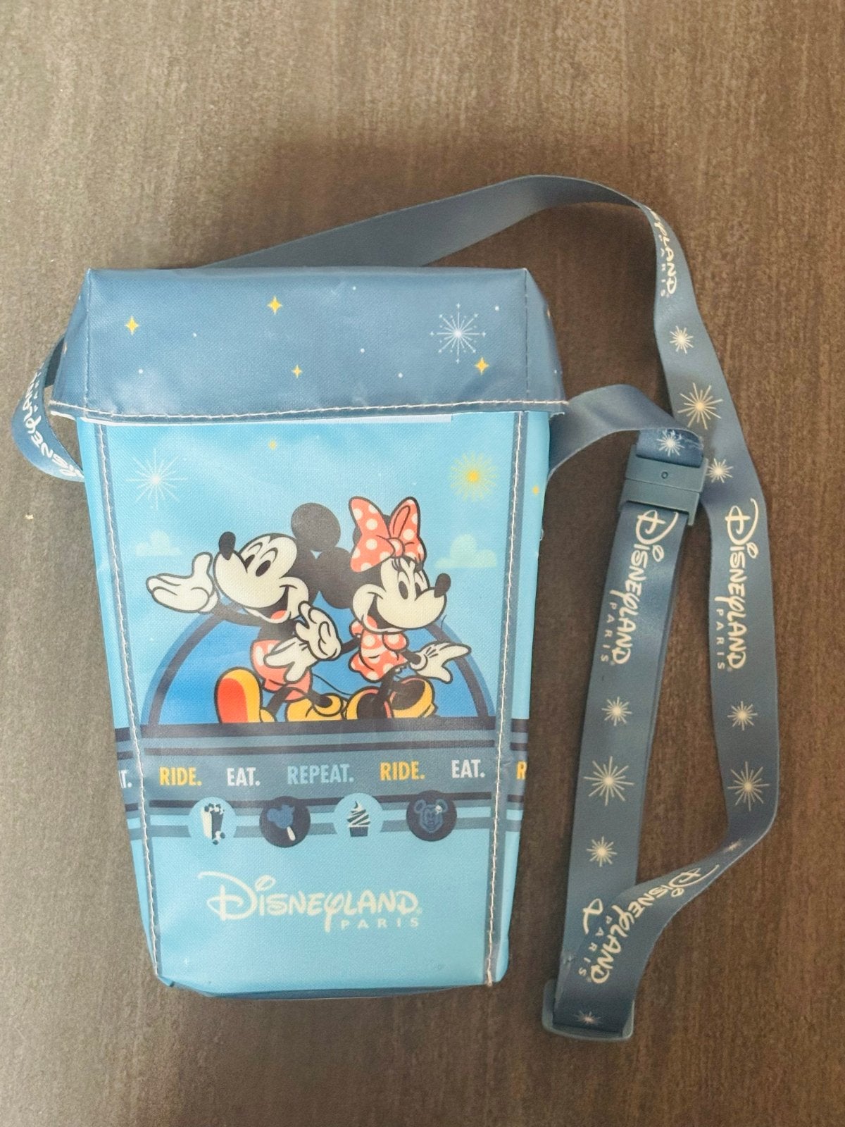 Disneyland Paris Popcorn Emmer Mickey & Minnie Mouse, Verzamelen, Disney, Ophalen of Verzenden, Mickey Mouse, Gebruikt, Overige typen