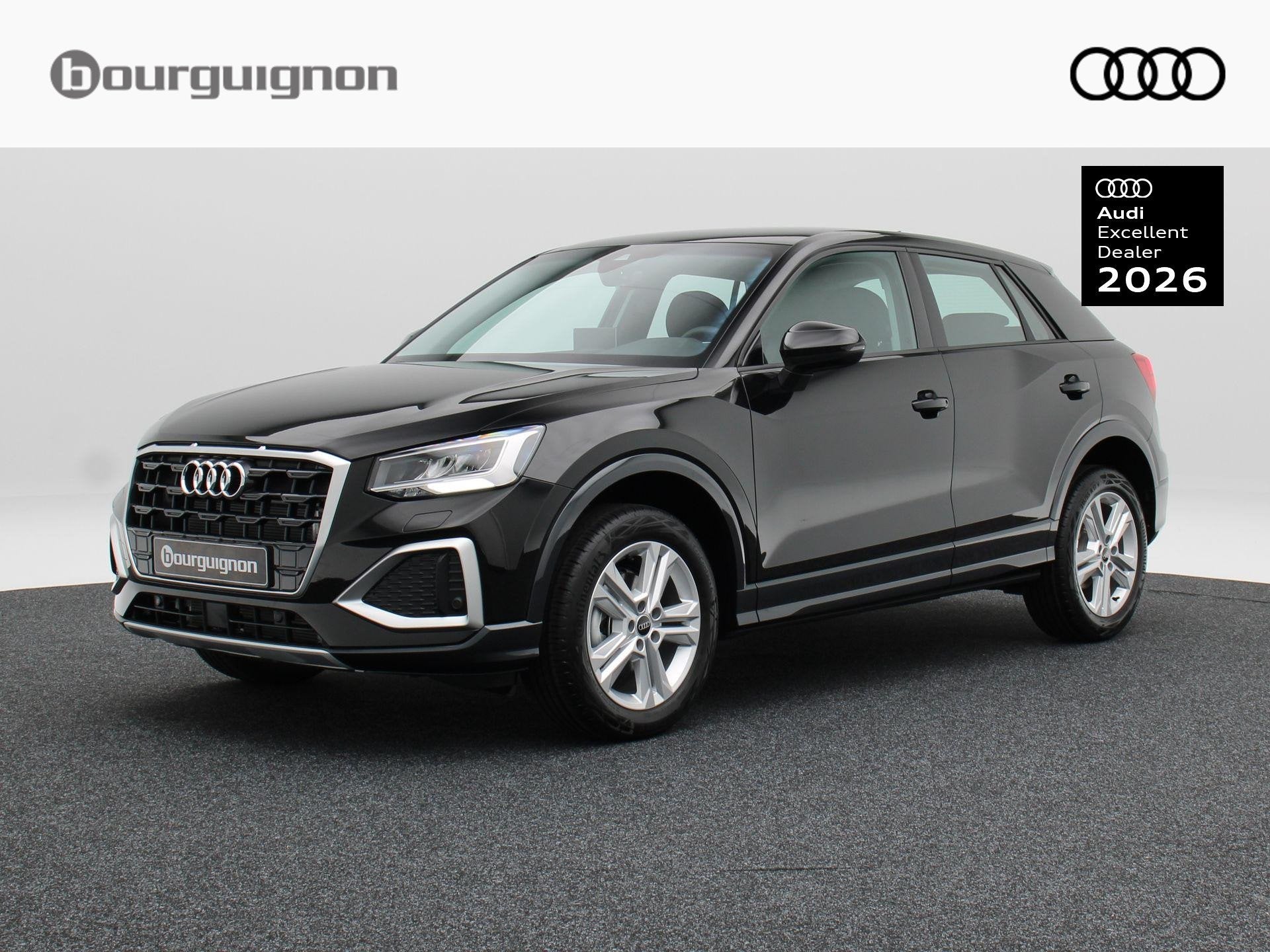 Audi Q2 Advanced Edition | Parkeer sensoren | Achteruitrijca, Auto's, Stof, 4 cilinders, 150 pk, Zwart