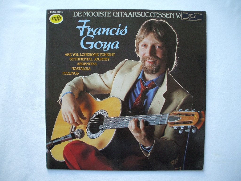 Francis Goya - De mooiste gitaarsuccessen LP, Ophalen of Verzenden, Gebruikt, 12 inch, LP