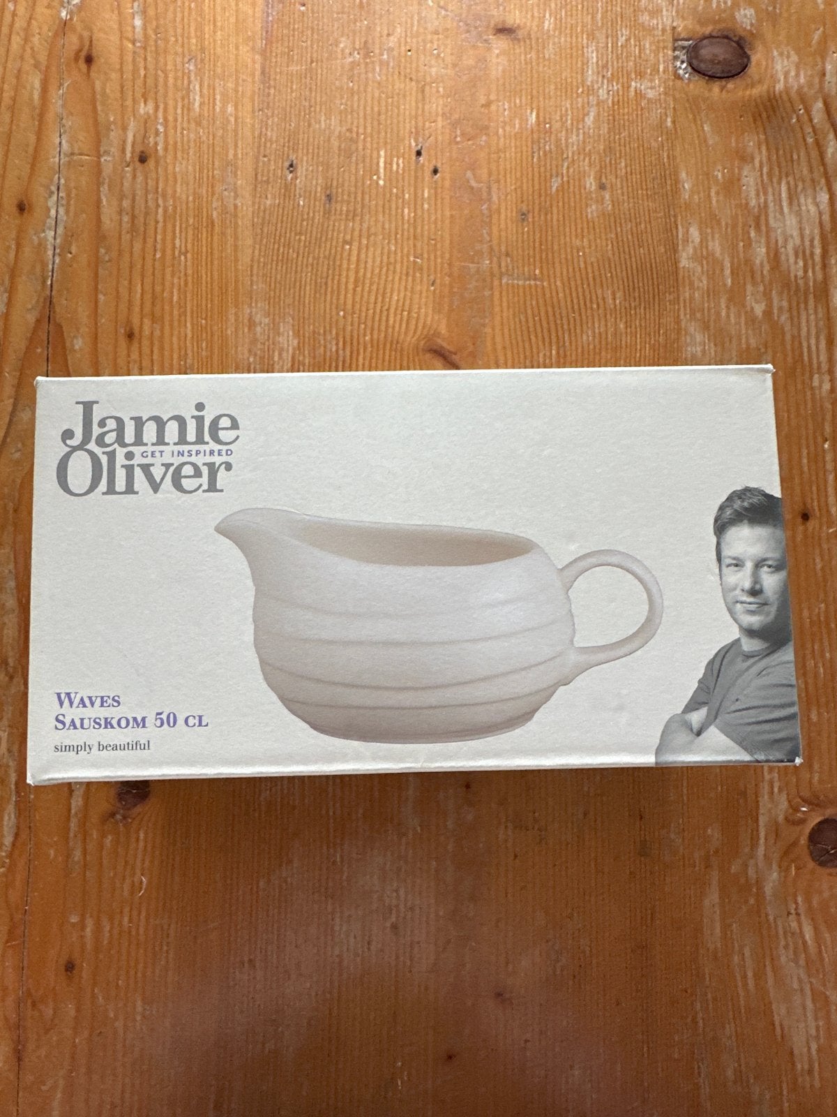Jamie Oliver Waves Sauskom 50 CL -  in doos, Overige merken, Keramiek, Overige typen, Nieuw