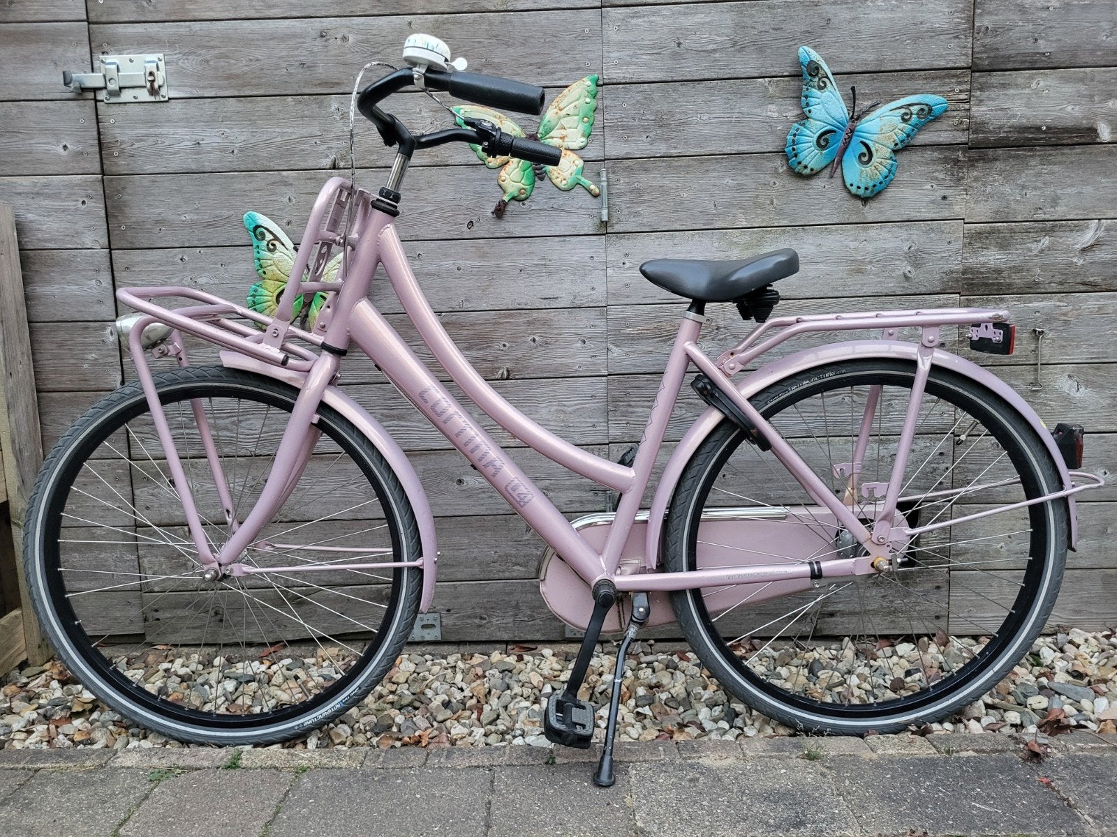 26 inch Cortina U4 Transportfiets, Terugtraprem, Versnellingen, Zo goed als nieuw, Cortina
