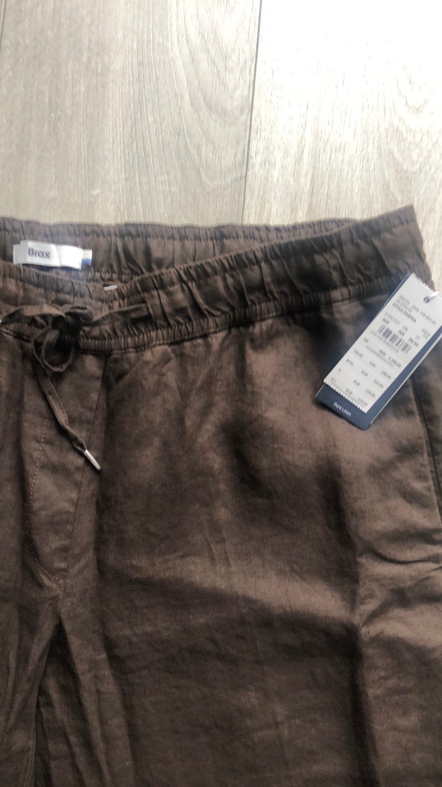 Brax linnen broek maat 46K nieuw, Kleding | Dames, Ophalen of Verzenden, Nieuw, Broek of Spijkerbroek