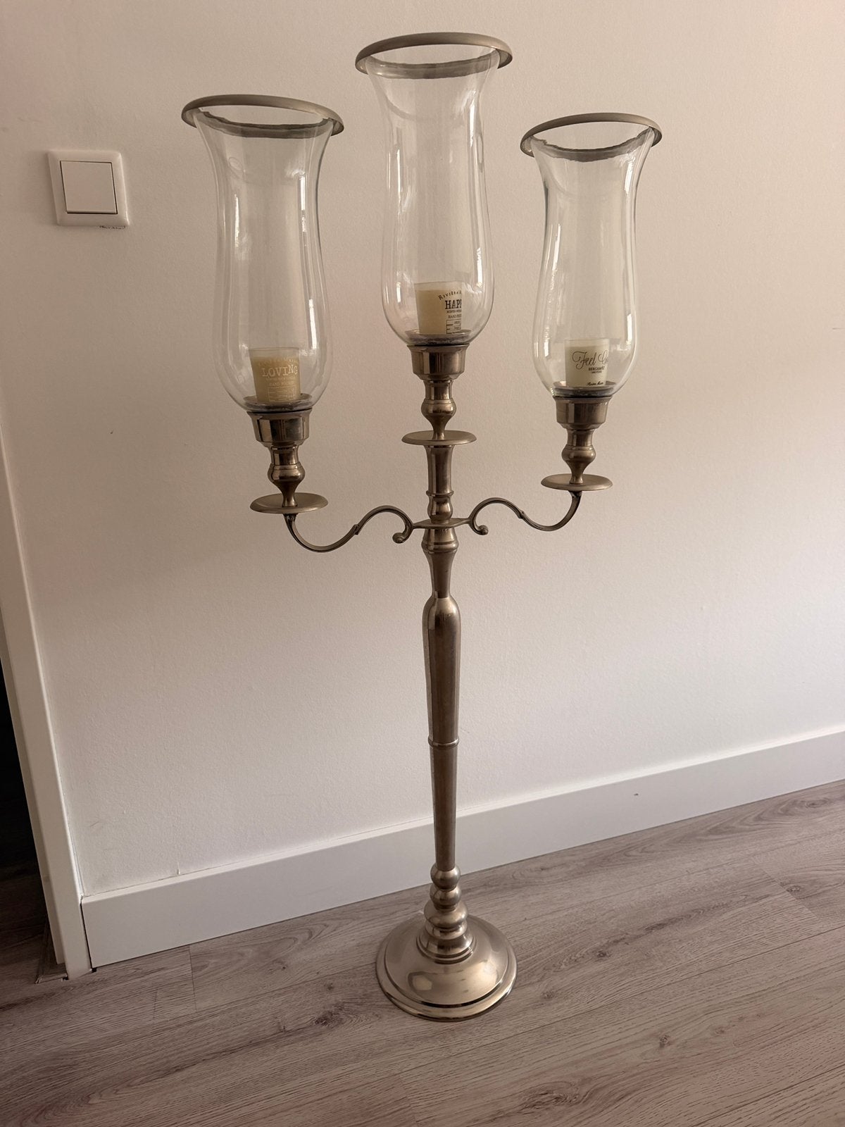 Vintage Messing kandelaar, Ophalen, Overige materialen
