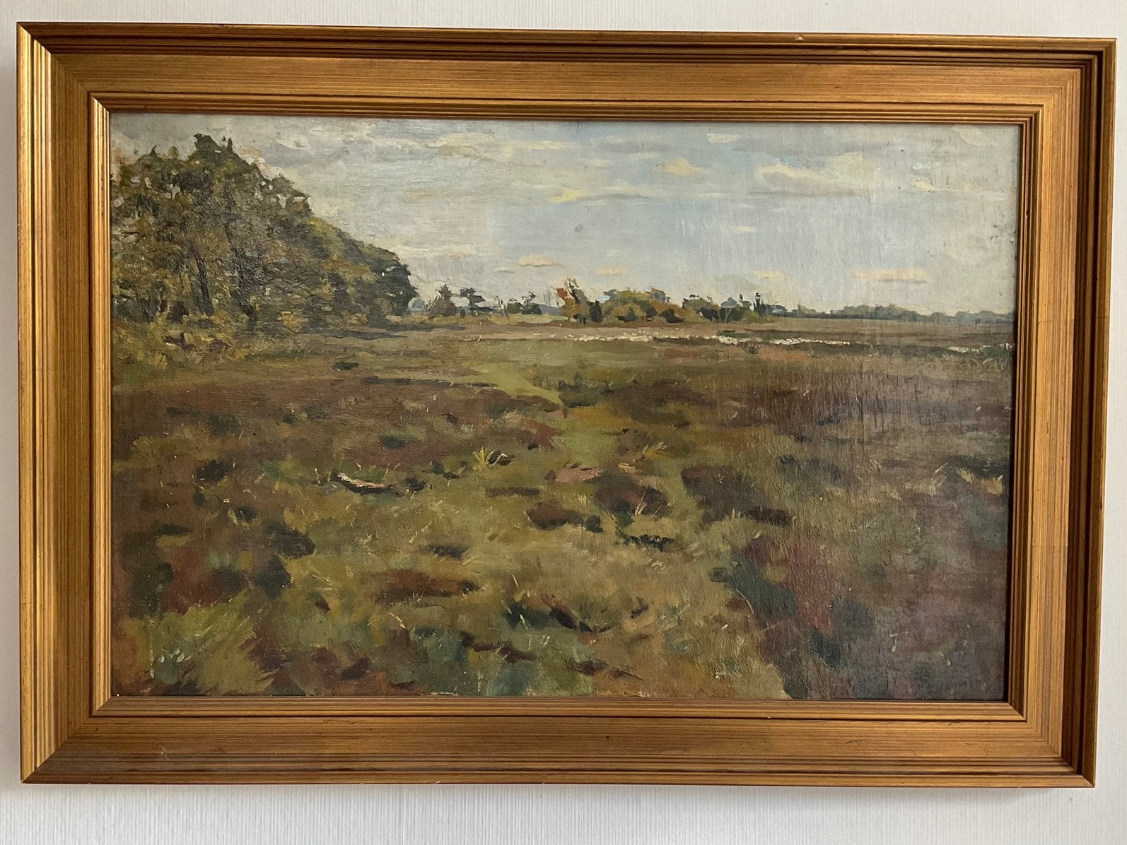 E.B. Van Dulmen Krumpelman - Zeegser duinen Drenthe  - Ploeg, Antiek en Kunst, Ophalen of Verzenden