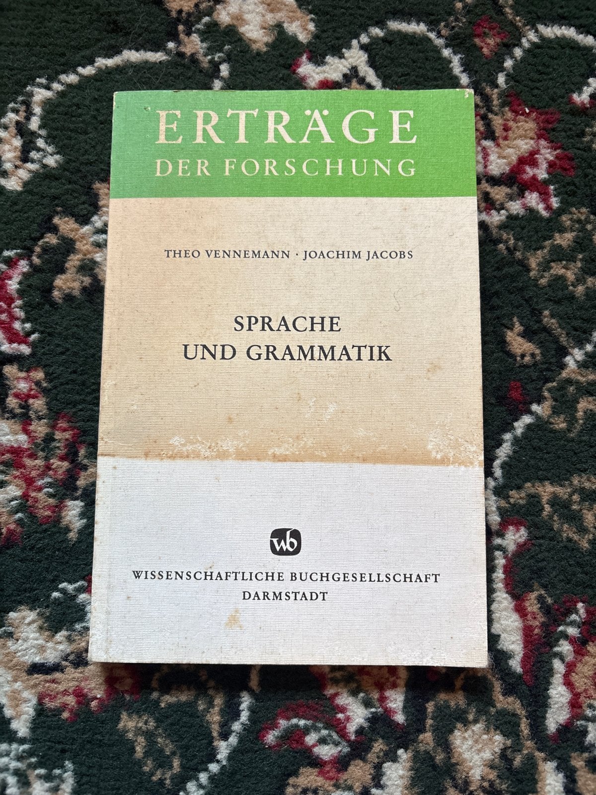 Sprache und Grammatik - Erträge der Forschung, Ophalen of Verzenden, Gelezen, Non-fictie