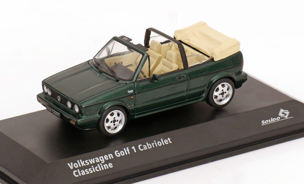 Volkswagen Golf MKI Cabriolet "Classic Line" 1992 Groen Meta, Solido, Tschuiten@hotmail.com, Auto, Solido