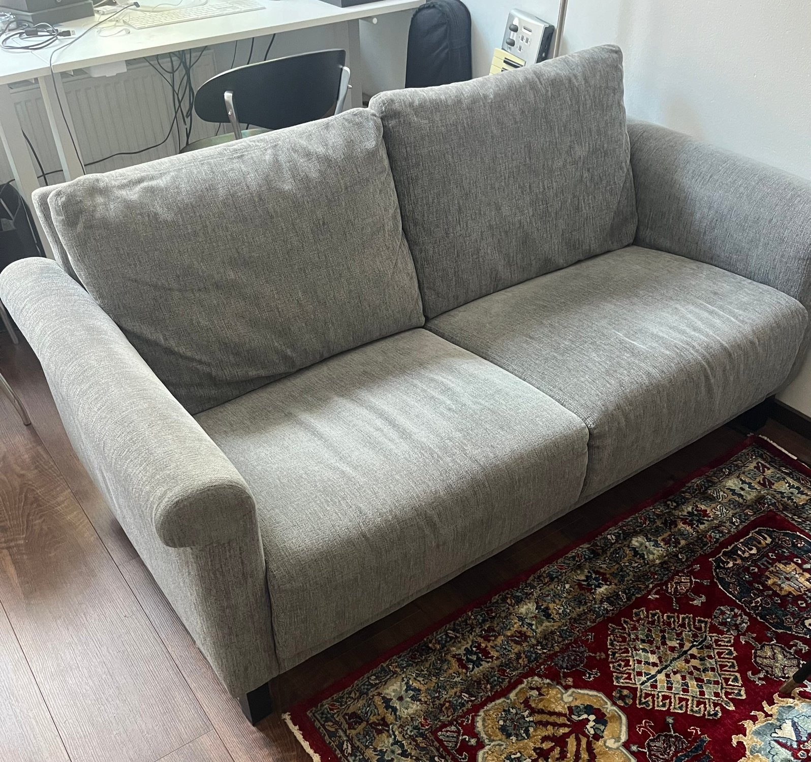 Grey sofa, Ophalen, Gebruikt, 75 tot 100 cm, 150 tot 200 cm