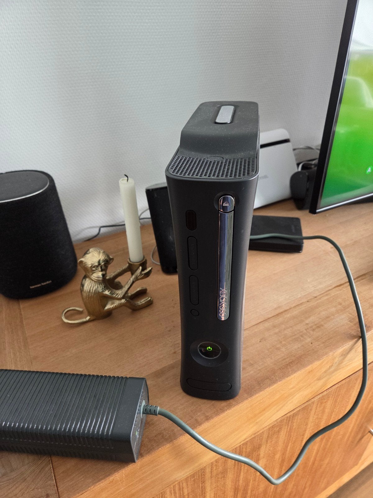 Xbox 360  met 120GB HDD en controller, Ophalen of Verzenden, Met 1 controller, 120 GB, Gebruikt
