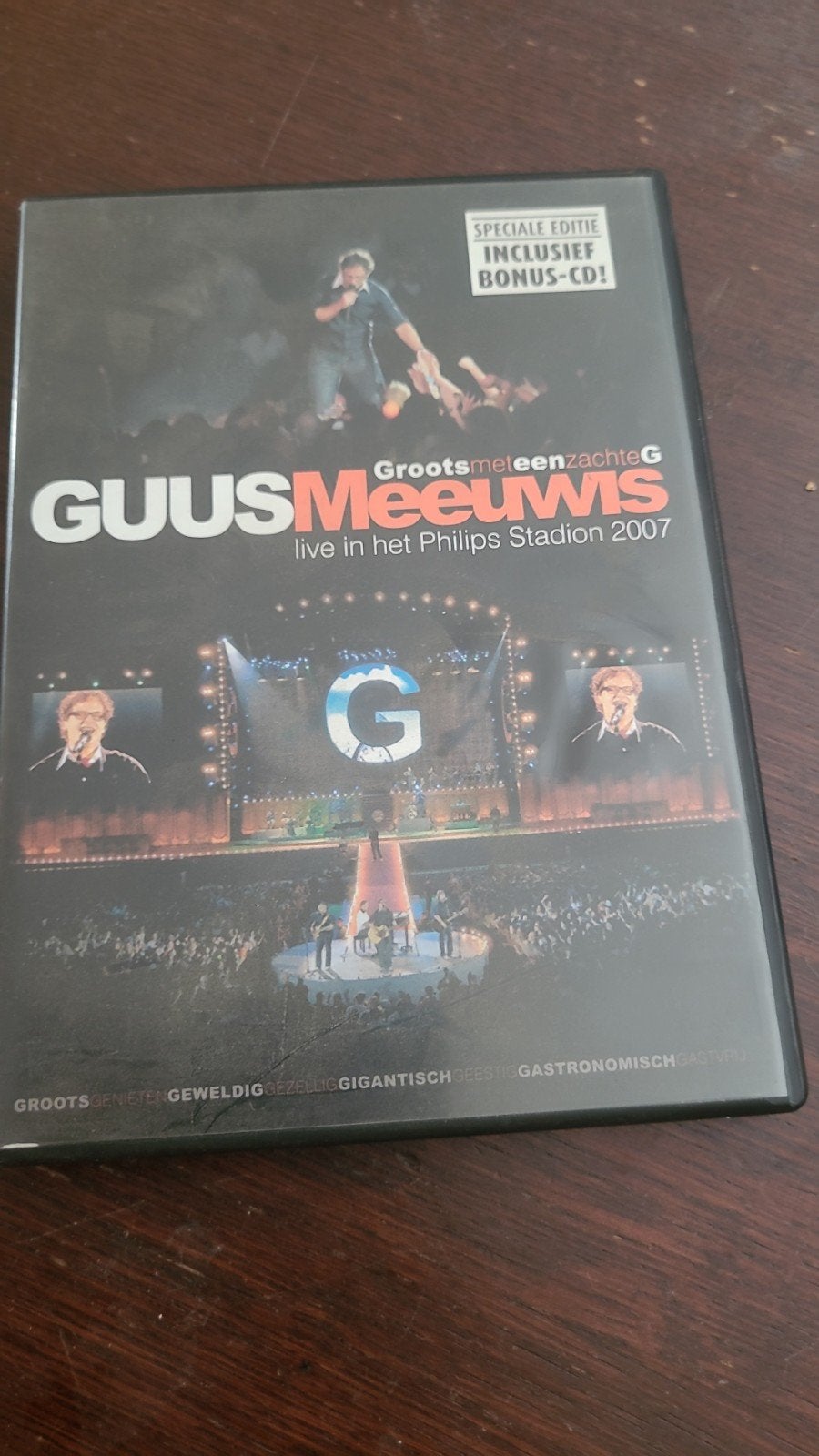 Guus Meeuwis live in het Philips Stadion 2007 groots met een, Alle leeftijden, Ophalen of Verzenden, Zo goed als nieuw