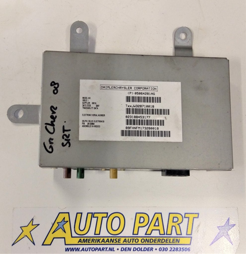 Jeep Grand Cherokee satelliet ontvanger 2008-2010, Gebruikt, PO Box 21-8004 | Auburn Hills, MI 48321-8004, Ophalen of Verzenden