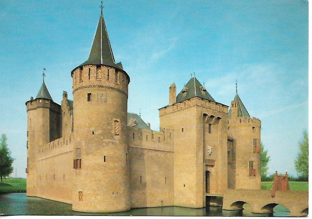 Muiden- -Muiderslot., Verzenden, 1980 tot heden, Gelopen, Noord-Holland