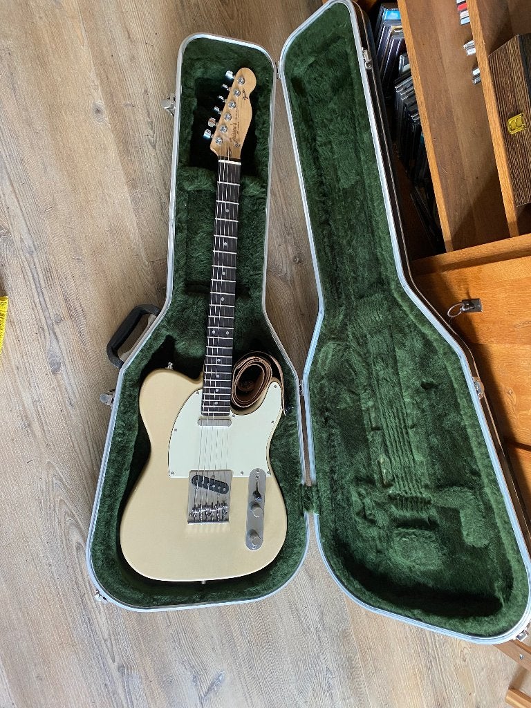 Fender Telecaster Custom Build (voorheen Squier), Muziek en Instrumenten, Ophalen, Gebruikt, Solid body, Fender