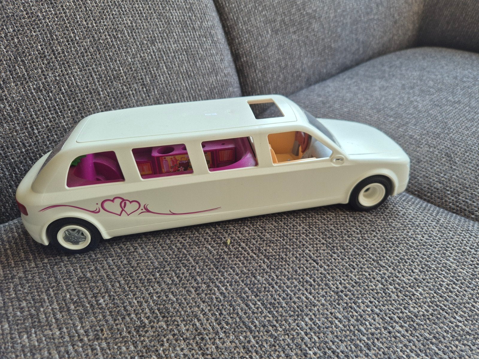 speelgoed Playmobil Witte Limousine - Luxe Voertuig, Ophalen of Verzenden