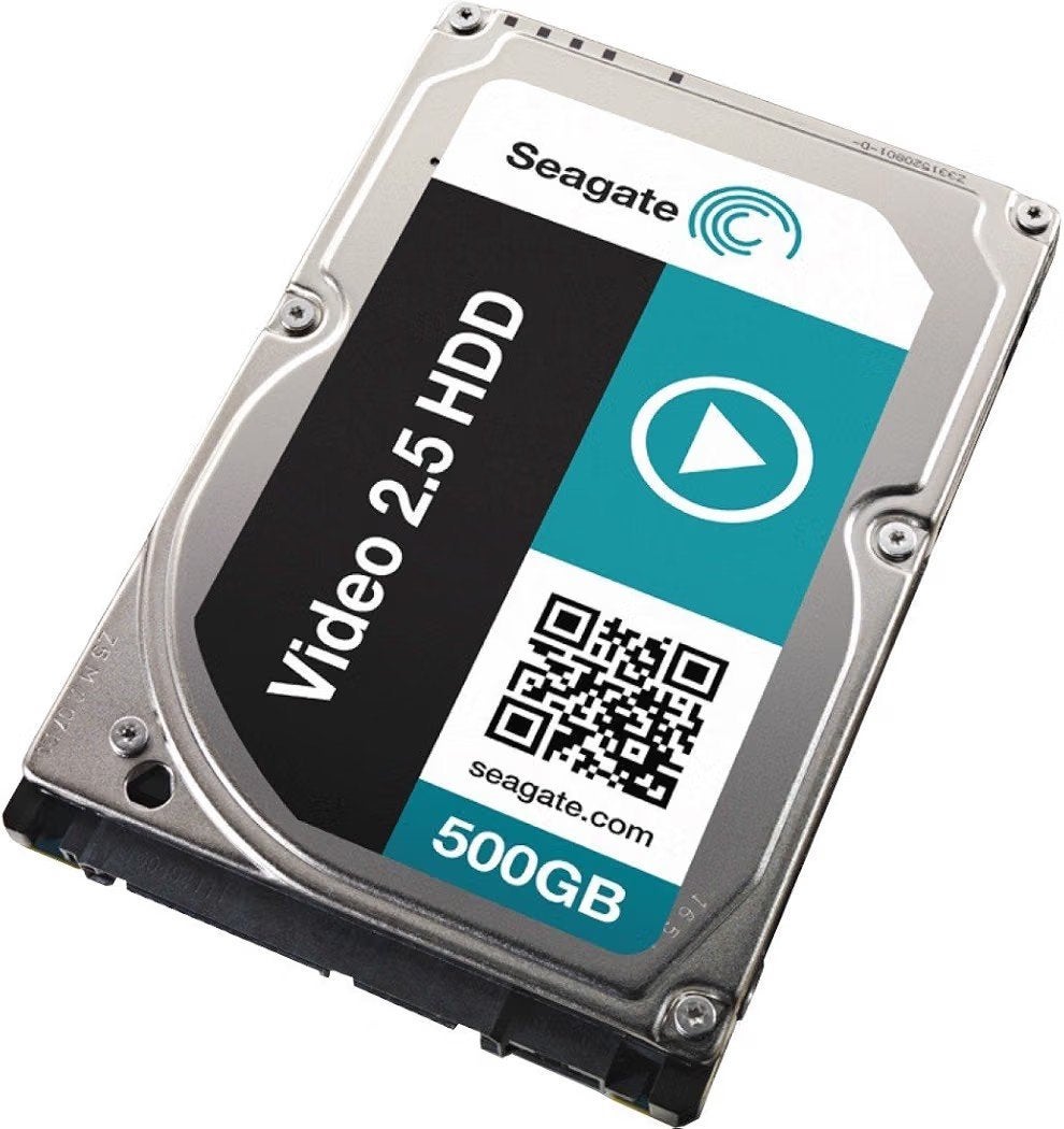 Seagate Video 2.5 HDD 500 GB SATA 24/7 Nieuw, Computers en Software, Intern, Nieuw, Ophalen of Verzenden, Seagate