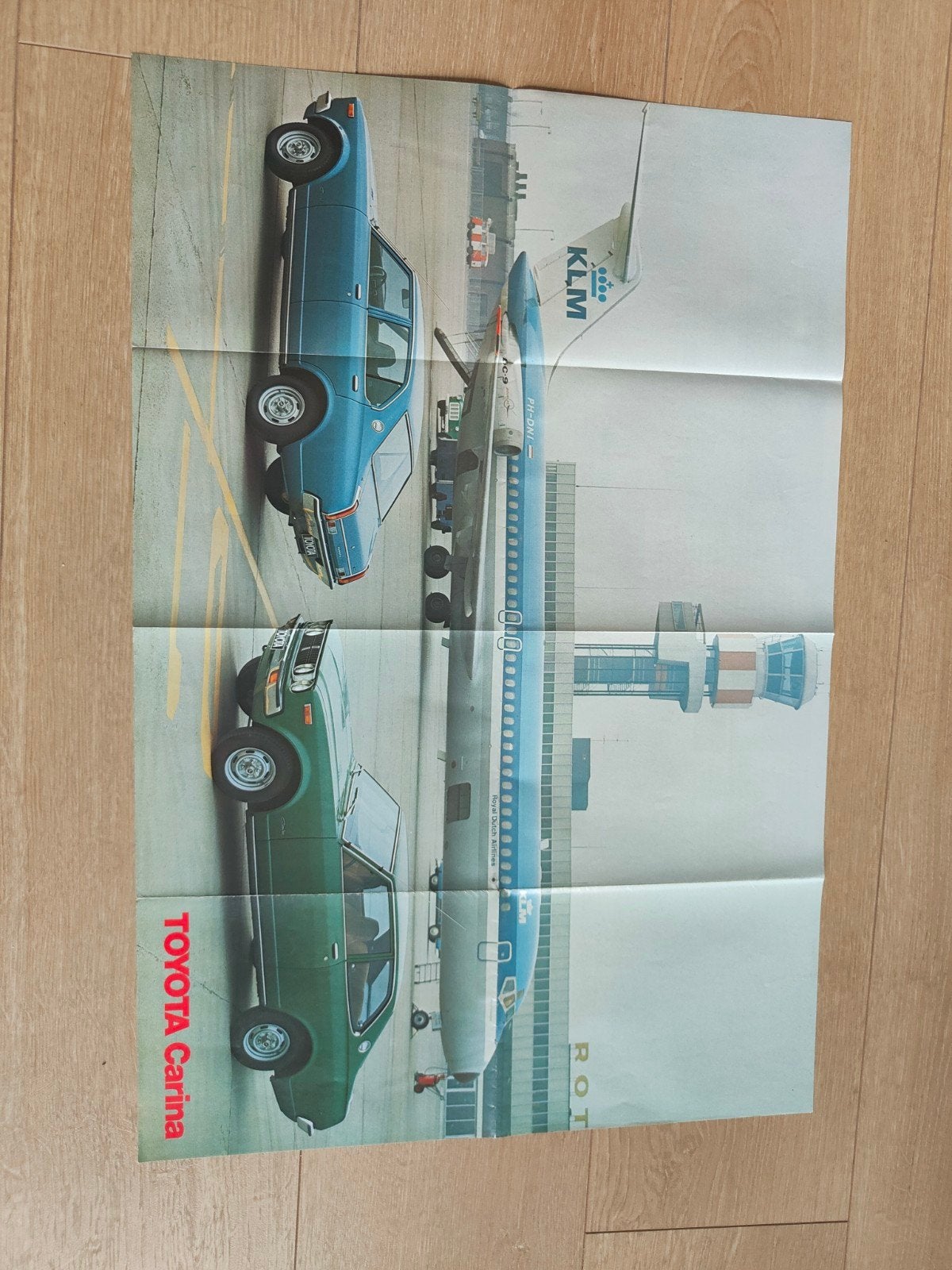 Autofolder Toyota Carina, Ophalen of Verzenden, Zo goed als nieuw, Toyota