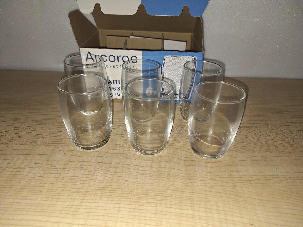 6 glazen arcoroc, Glas of Glazen, Nieuw, Ophalen of Verzenden, Glas