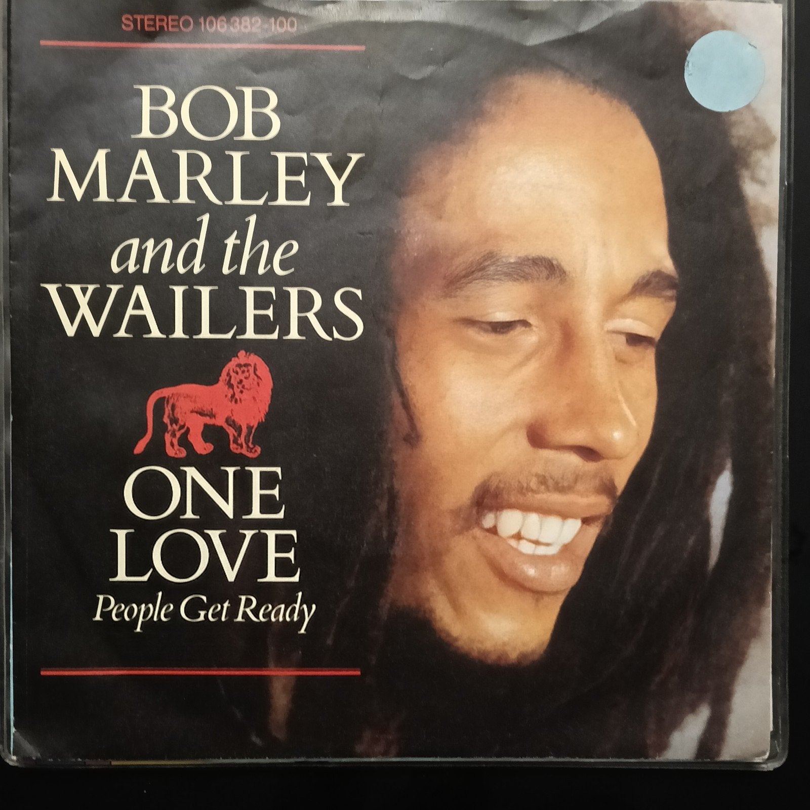 Bob Marley One love, Ophalen of Verzenden, Zo goed als nieuw, 7 inch, Reggae en Ska