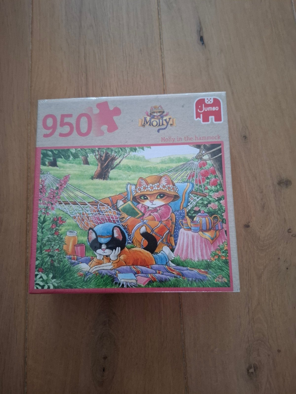 Jumbo Molly in the Hammock Legpuzzel 950 stukjes, Ophalen of Verzenden, 500 t/m 1500 stukjes, Nieuw