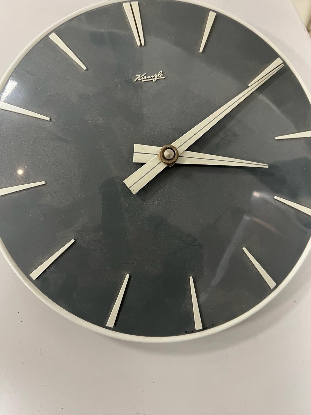 Vintage Kienzle Wandklok - Made in Germany, Ophalen of Verzenden