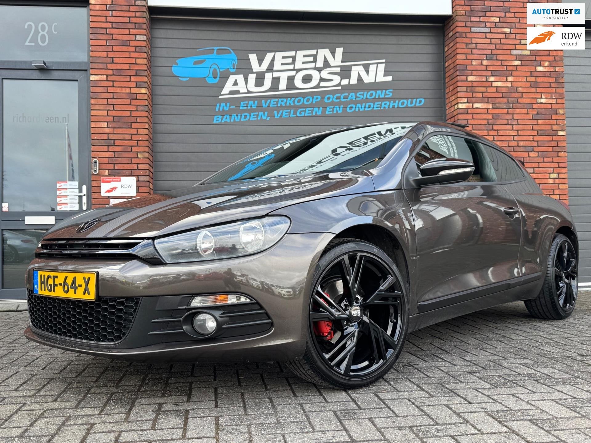 Volkswagen SCIROCCO 1.4 TSI Highline 19 Inch Panorama Dak Na, Auto's, Volkswagen, Voorwielaandrijving, Euro 5, Gebruikt, Zwart