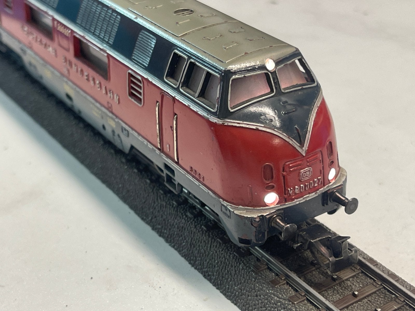** 60er JAREN ** Märklin 3021 BLAUWE DOOS ** RIJD PERFECT **, Wisselstroom, Locomotief, Ophalen of Verzenden, Analoog