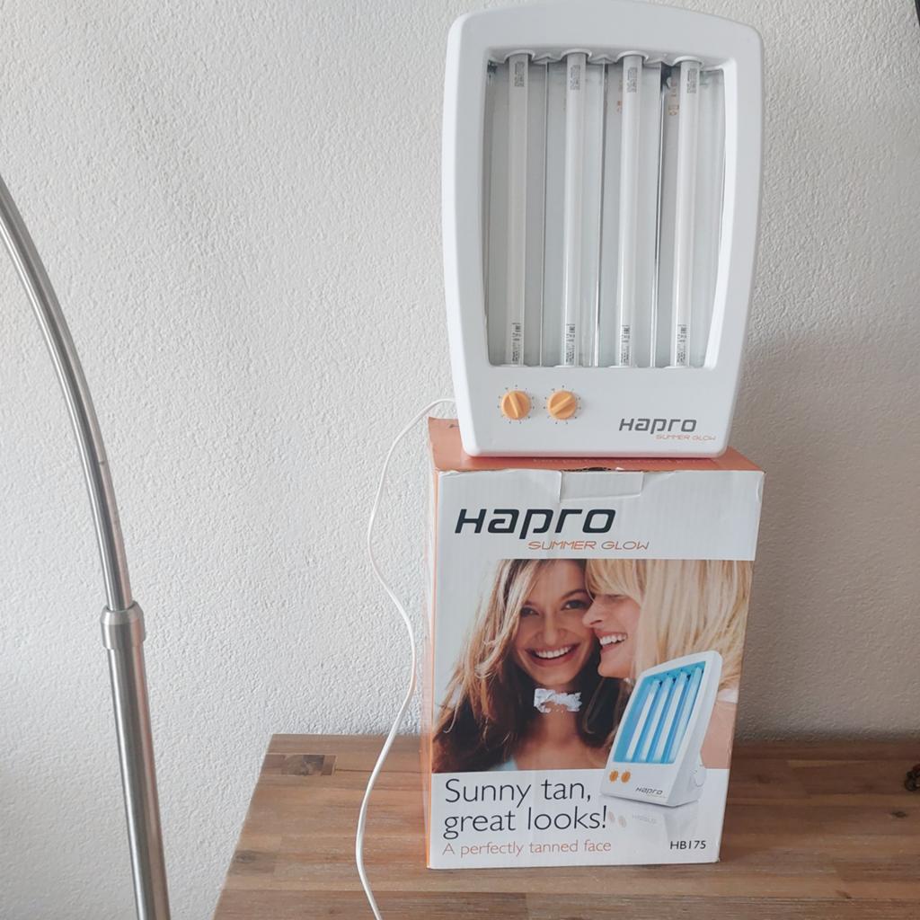 Hapro Summer Glow Gezichtsbruiner HB175, Ophalen, Zo goed als nieuw, Gezichtsbruiner, Minder dan 10 lampen