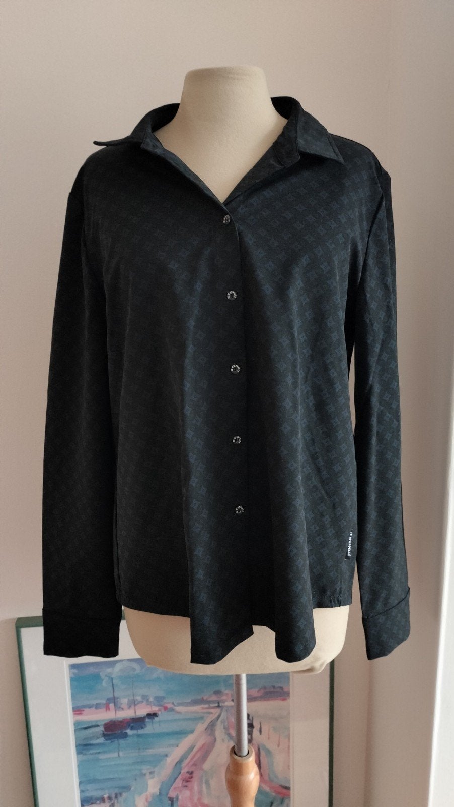 Je m'appelle blouse maat XL, Kleding | Dames, Zwart, Maat 42/44 (L), Je m'appelle, Ophalen of Verzenden