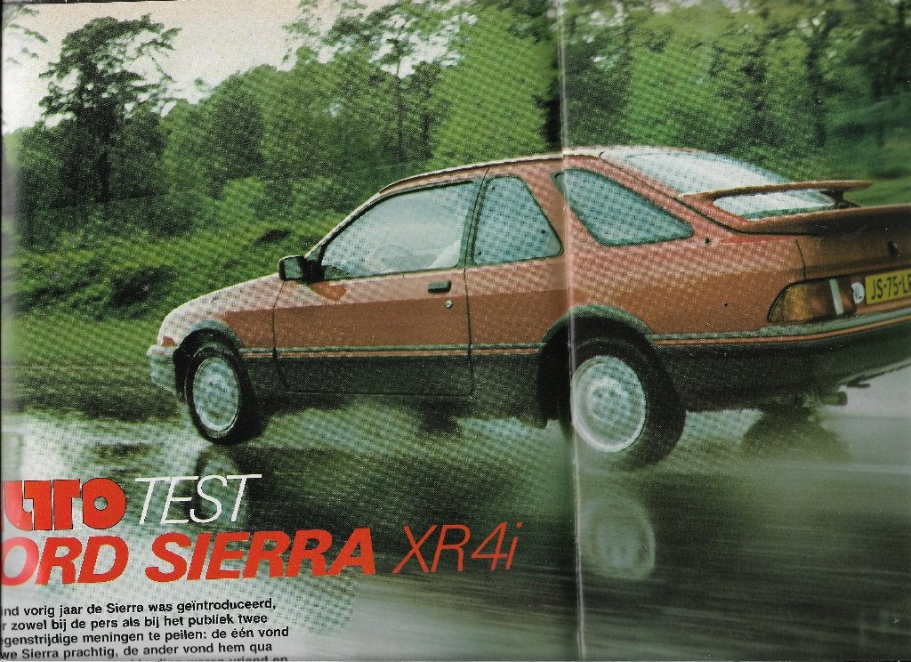 Roadtest Ford SIERRA XR4i, Autovisie 1983., Boeken, Ford, Ophalen of Verzenden, Zo goed als nieuw, Autovisie
