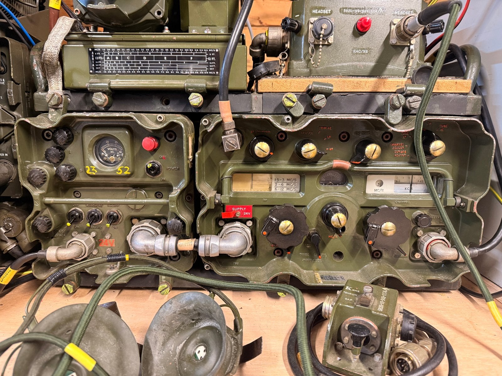 Wireless set C13 met zeldzame afstemspoel, Ophalen, Gebruikt