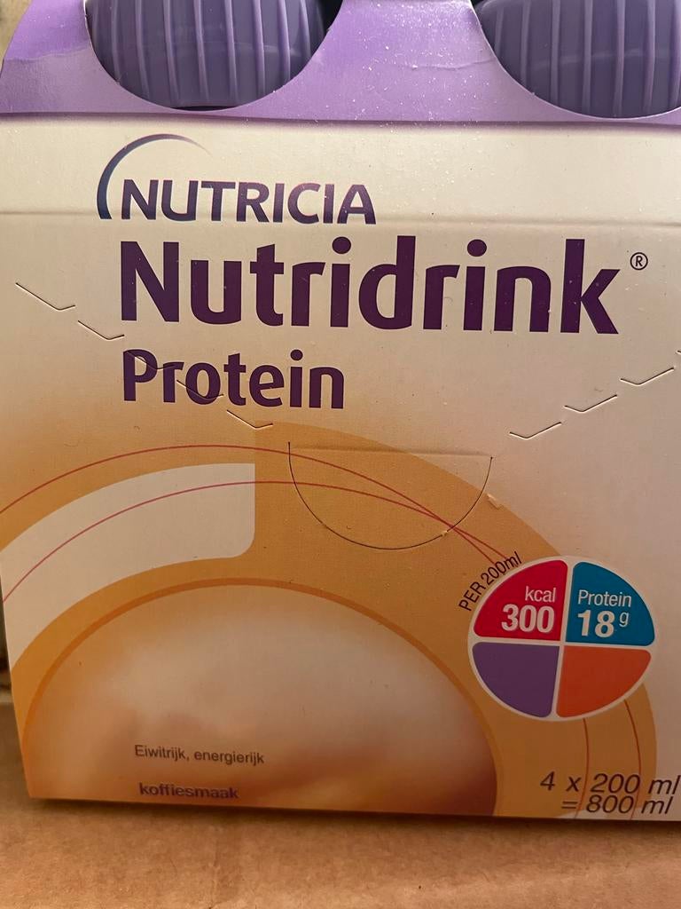 Nutricia nutridrink proteine drank -mocca/koffie smaak-, Ophalen of Verzenden