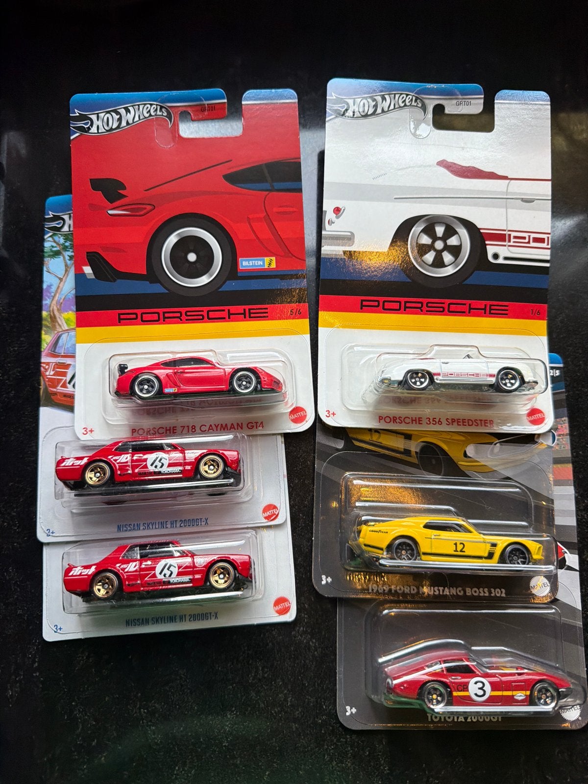 Hot Wheels Collectie: Porsche, Ford, Toyota, Nissan (Gloedni, Auto, Nieuw, Ophalen of Verzenden, D