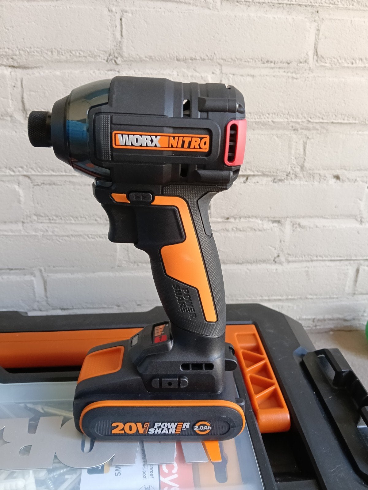 Worx WX285  slagmoersleutel met accu, nieuw, Ophalen of Verzenden, Nieuw, Overige typen