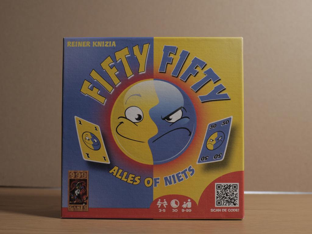 Fifty Fifty - 999 Games, Vijf spelers of meer, Ophalen of Verzenden, Nieuw, 999 games.