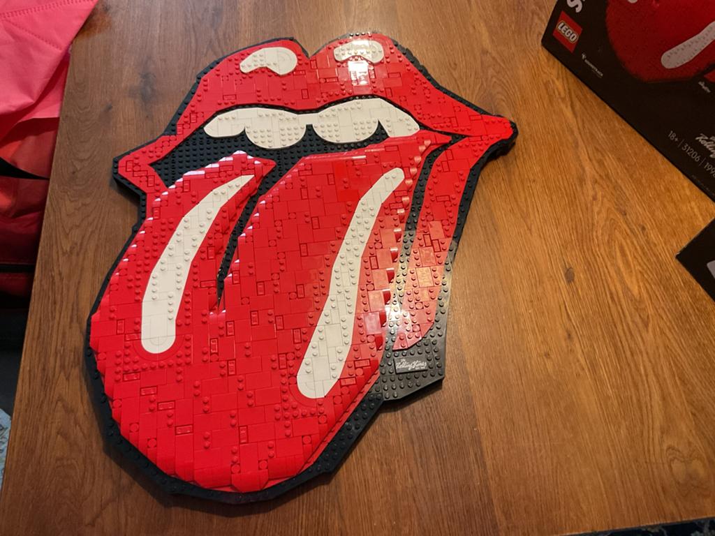 Te koop van LEGO : 31206 : Art : The Rolling Stones., Lego, Architecture, Ophalen of Verzenden, Zo goed als nieuw