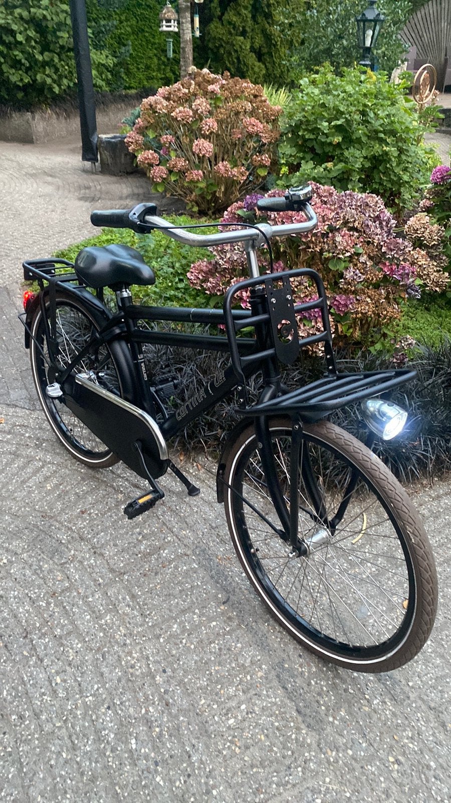 Cortina u4 24 inch 3 versnelling zwart, Ophalen, Zo goed als nieuw, 24 inch