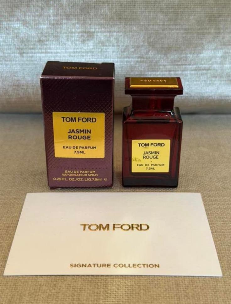 Miniatuur Tom Ford Jasmin Rouge 7,5 ml edp nieuw in doos, Ophalen of Verzenden, Nieuw, Miniatuur, Gevuld
