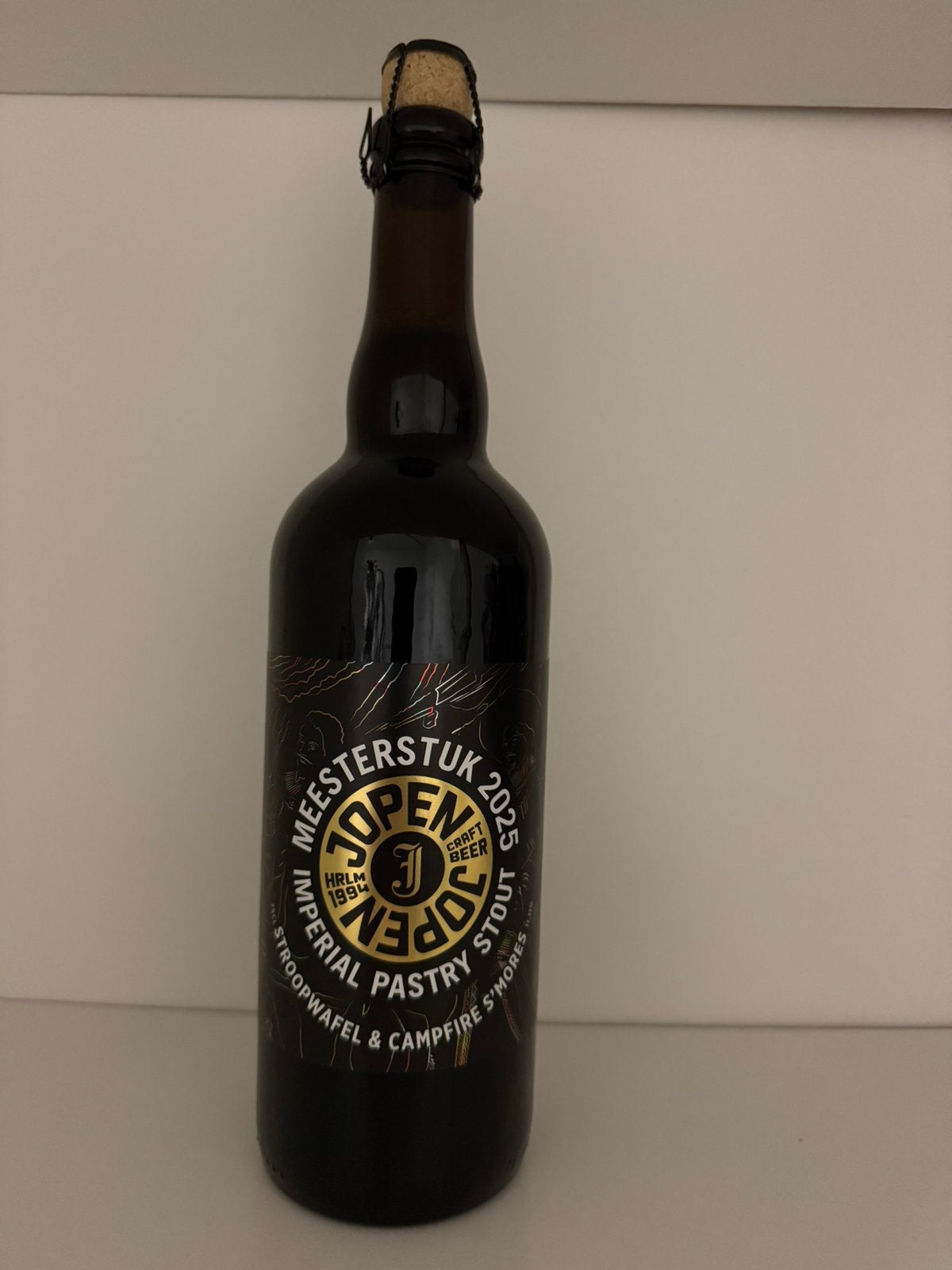 Jopen Meesterstuk 2025 – Imperial Pastry Stout – 75cl, Verzamelen, Ophalen of Verzenden, Zo goed als nieuw, Flesje(s), Overige merken
