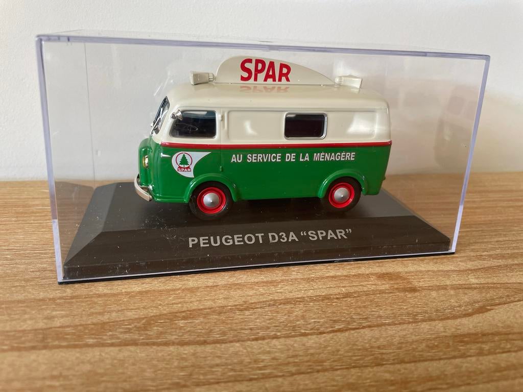Modelauto Peugeot D3A "SPAR", Ophalen of Verzenden, Zo goed als nieuw, Auto, Overige merken